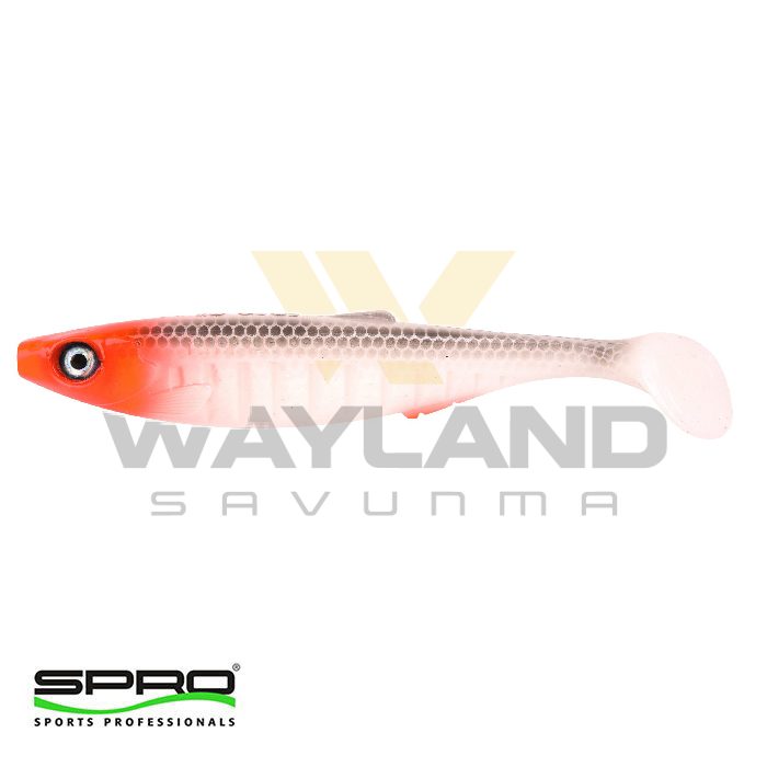 SPRO Ripple Profighter Shad 11 cm Redhead Silikon Yem