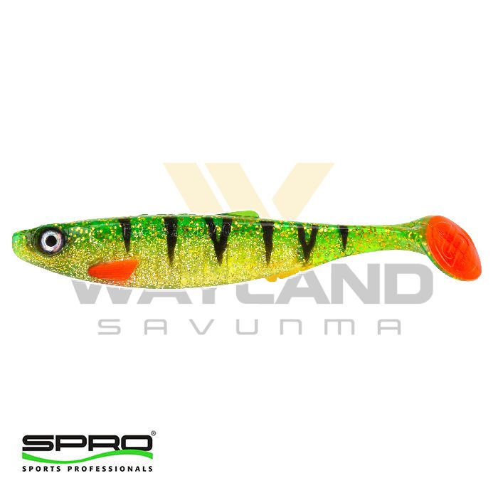 SPRO Ripple Profighter Shad 11CM Perch Silikon Yem görseli 2