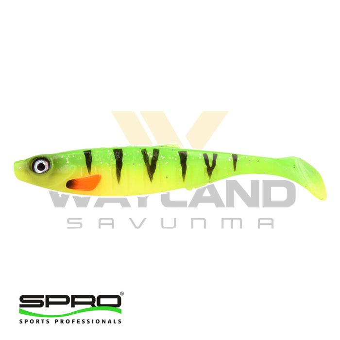 SPRO Ripple Profighter Shad 14CM Firetiger Silikon Yem