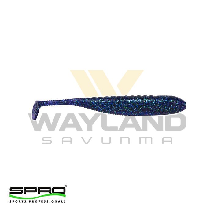 SPRO Scent Insta Shad 9 cm Blueberry