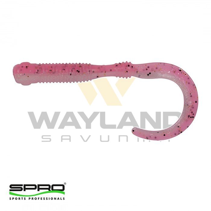 T.SPRO FS Urban Curl Silikon Yem Pink Noise 6.5CM 1/4