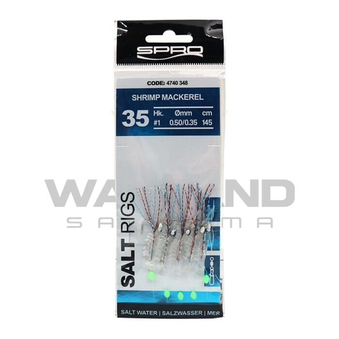 SPRO 30 Shrimp Mackerel Tuzlusu Rig Takımı #1 ikinci görünüm