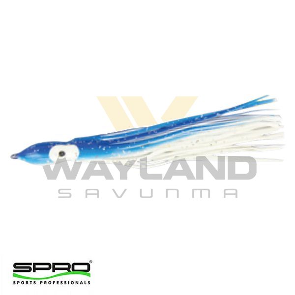 T.SPRO Octopus 4 İğneli Köstek Mavi/Beyaz 12Cm
