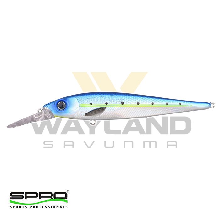 SPRO Gutsbait Minnow Mavi Tuzlusu Yemi 11CM 15G