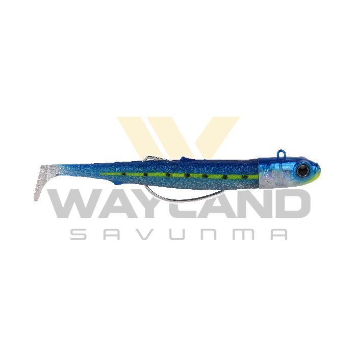 SPRO Gutsbait Tuzlusu Yemi Mavi Minnow 8cm 15G görseli 2