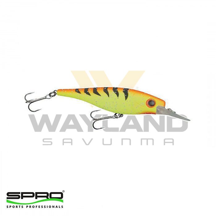 SPRO Pikefighter 80 JR/MW Tiger Flash Maket Yem