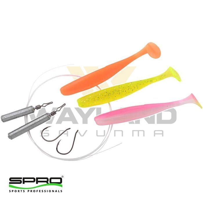 SPRO Dropshot Sit Slikon Yem 65 Flash
