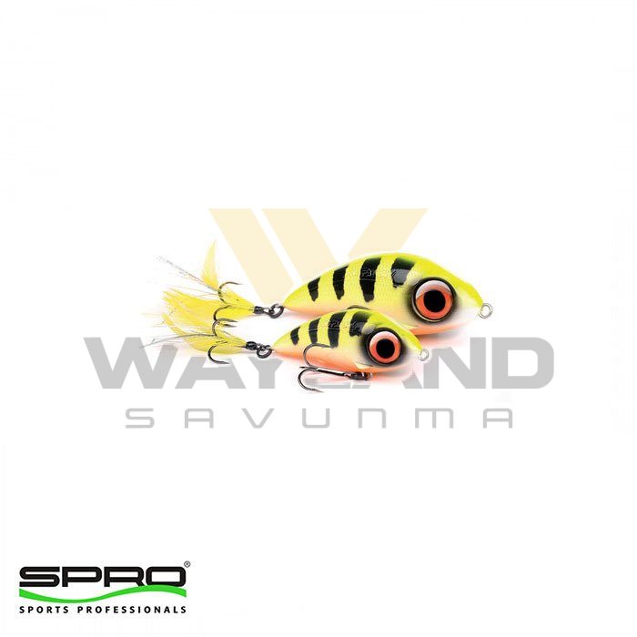 SPRO Iris Fatboy 115 58G Hot Perch Sahte Yem