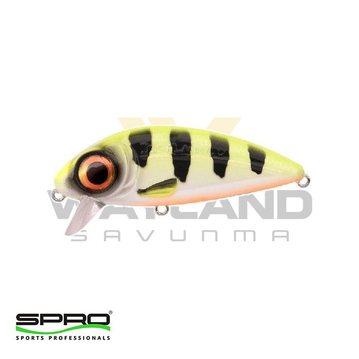 SPRO Irıs Flanky Hot Perch 7,5CM 13G Sert Yem
