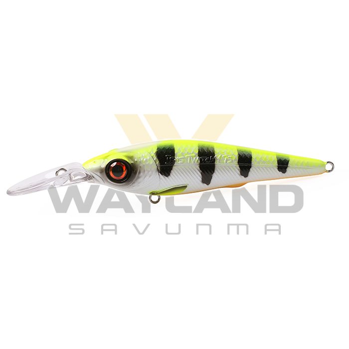 SPRO Iris Twitchy HL Hot Perch 7,5CM 8,5G Sert Yem ikinci görünüm