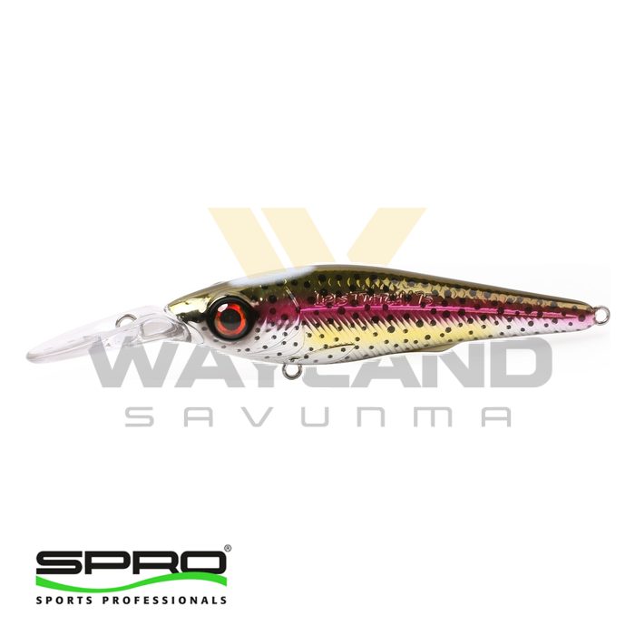 SPRO Iris Twitchy HL R.Trout 7,5CM 8,5G Sert Yem