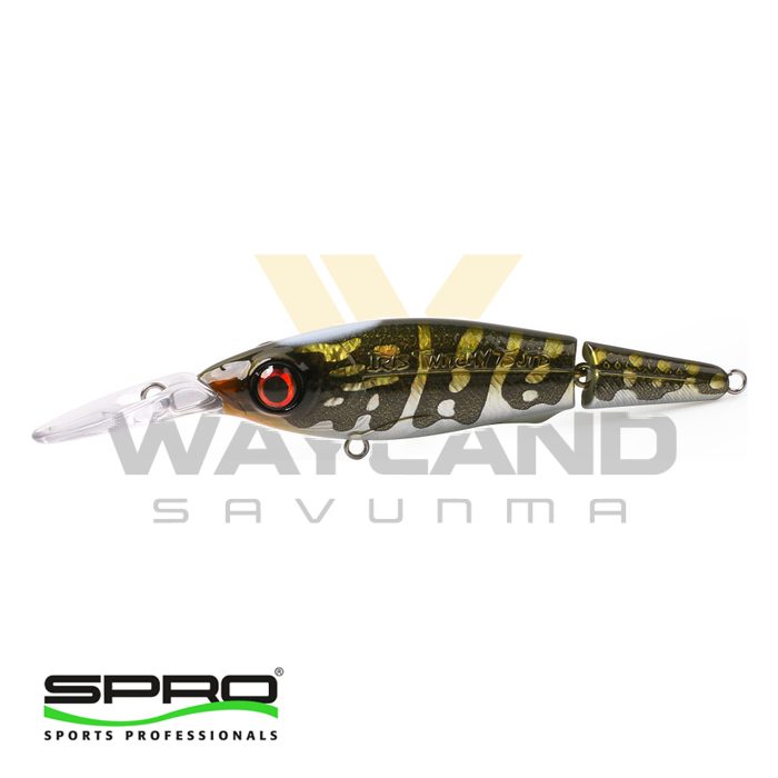 SPRO Iris Twitchy Jtd HL Northern Pike 7,5CM 8,5G Maket Yem