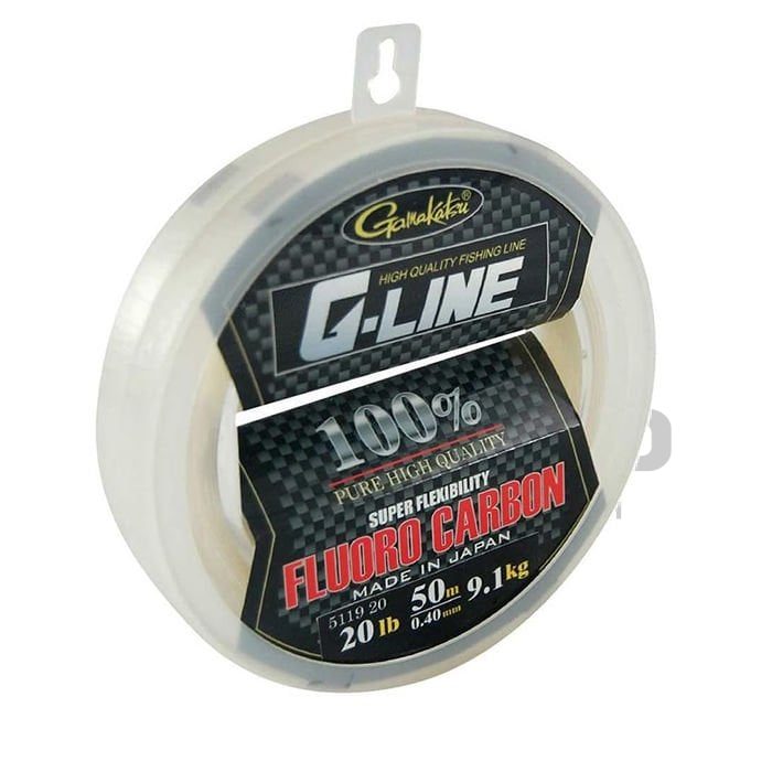 GAMA GLINE Fluorocarbon Misina 0.75mm 50m 22Kg ikinci görünüm