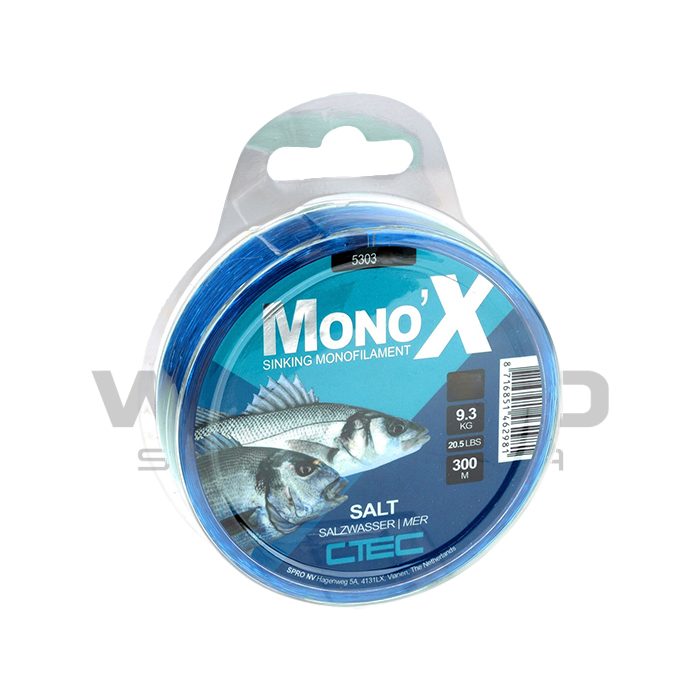 SPRO Ctec Mono Salt 0,30 MM Mavi Misina 1/1 ikinci görünüm