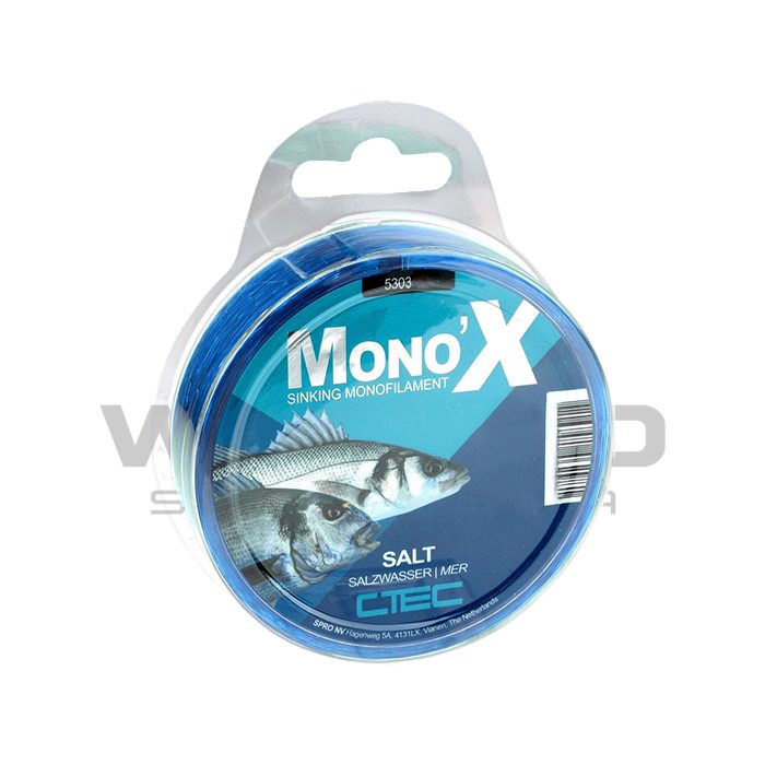 SPRO Ctec Mono Salt 0,40MM Mavi Misina 1/1 ikinci görünüm