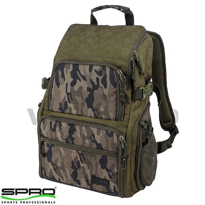 SPRO Double Kamuflaj 33x20x45cm Sırt Çantası