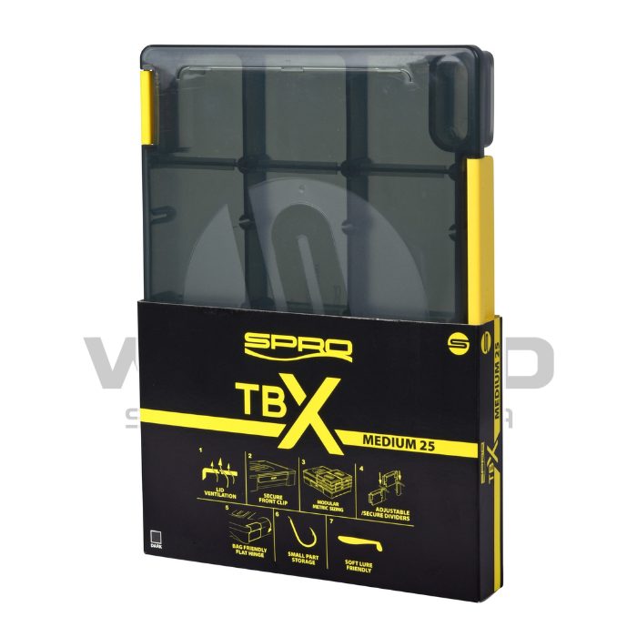 SPRO TBx25M 25x17,5x2,5CM Koyu Yem Kutusu görseli 4