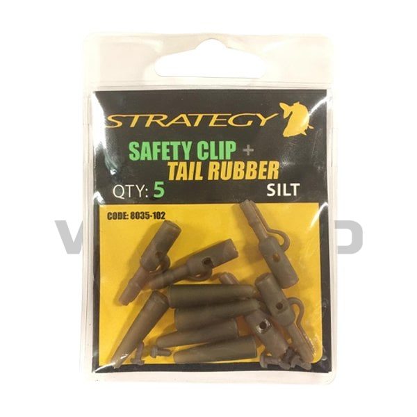 T.D. SPRO Strat Set Clip+Tailrubber Silt 1/5 görseli 3