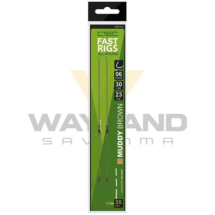 SPRO Fast Rigs Muddy Hazır İğne Takımı #06 görseli 2