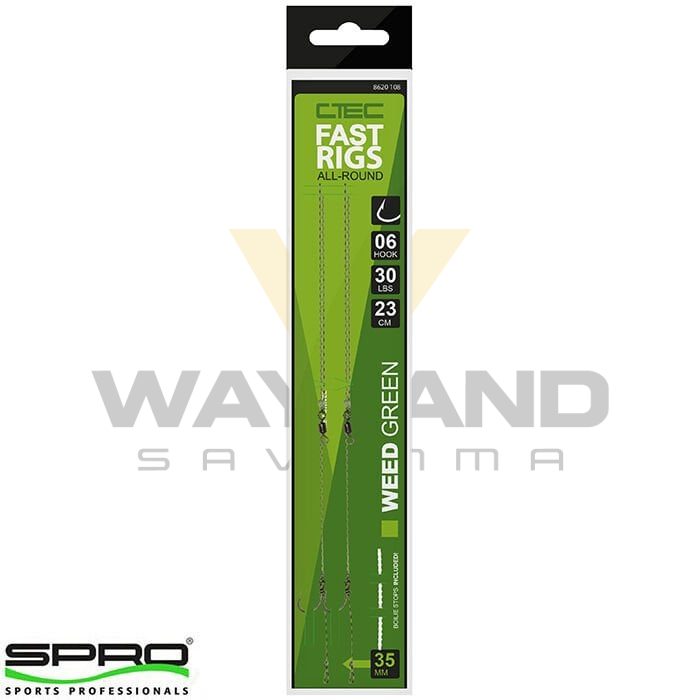 SPRO Fast Rigs Weedy Hazır İğne Takımı #02