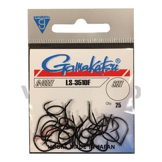 T.GAMAKATSU Hook LS-3510F (Siyah) NO:4 görseli 3