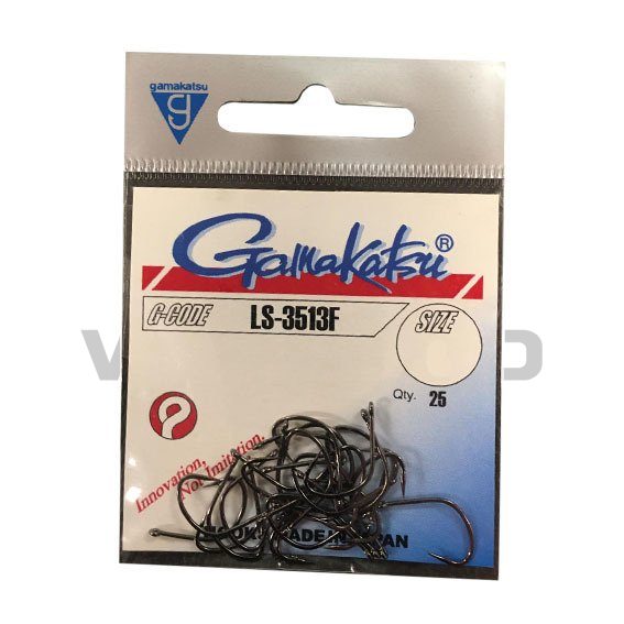T.GAMAKATSU LS-3513F No:6 Siyah Olta İğnesi 1/25 görseli 3