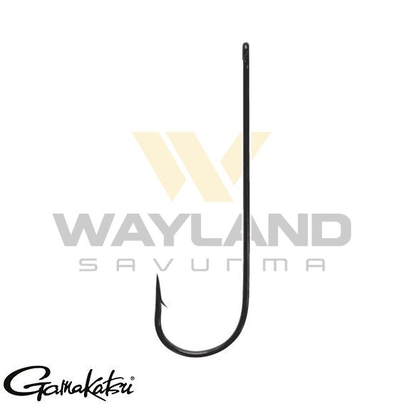 GAMAKATSU LS-5013F Siyah 2/0 Uzun Pala Olta İğnesi