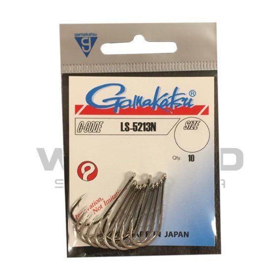 GAMAKATSU LS-5213N No:2/0 Nikel Olta İğnesi 1/10 görseli 3