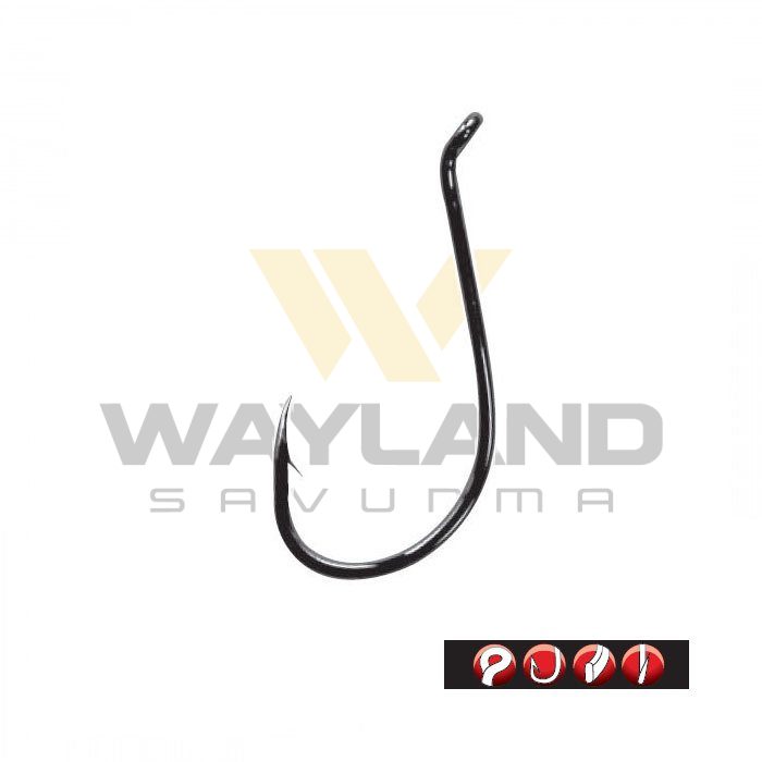 GAMAKATSU LS-5314F No:3/0 Siyah Olta İğnesi 1/6 ikinci görünüm