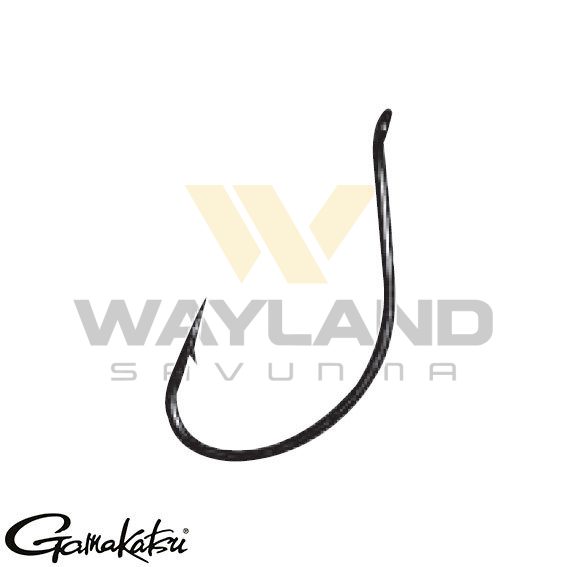 GAMAKATSU Worm 39 Siyah No:1 Olta İğnesi 1/10