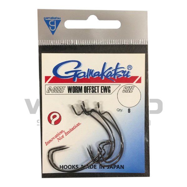 GAMAKATSU Worm Offset EWG No:4 Olta İğnesi 1/6 görseli 4