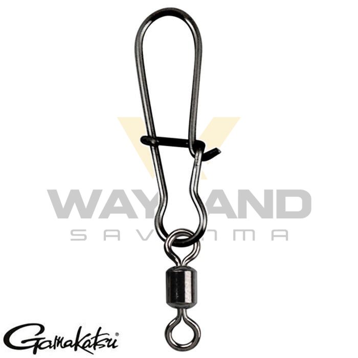 GAMAKATSU HYPER EZ Fırdöndü Siyah #5*4 1/4