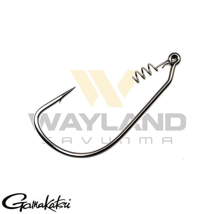 T.GAMAKATSU PREDA Worm EWG Yay Kilitli Siyah#3/0 1/4