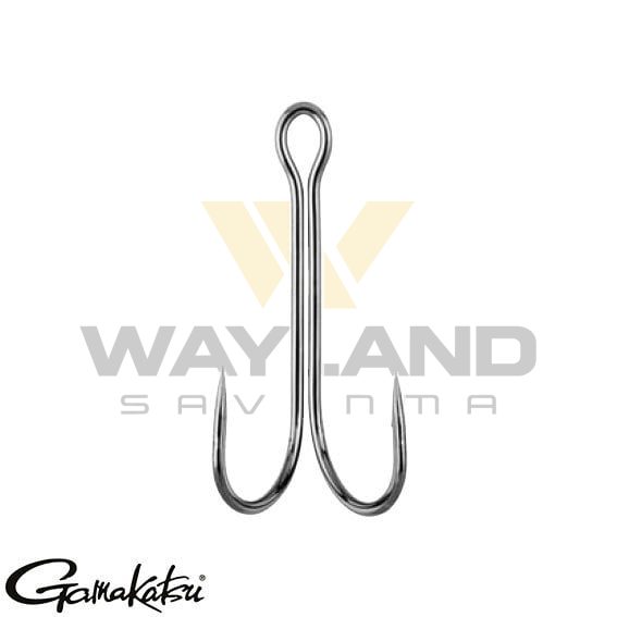 T.D. GAMAKATSU Double 22 Long Shank #6 İkili İğne 1/6