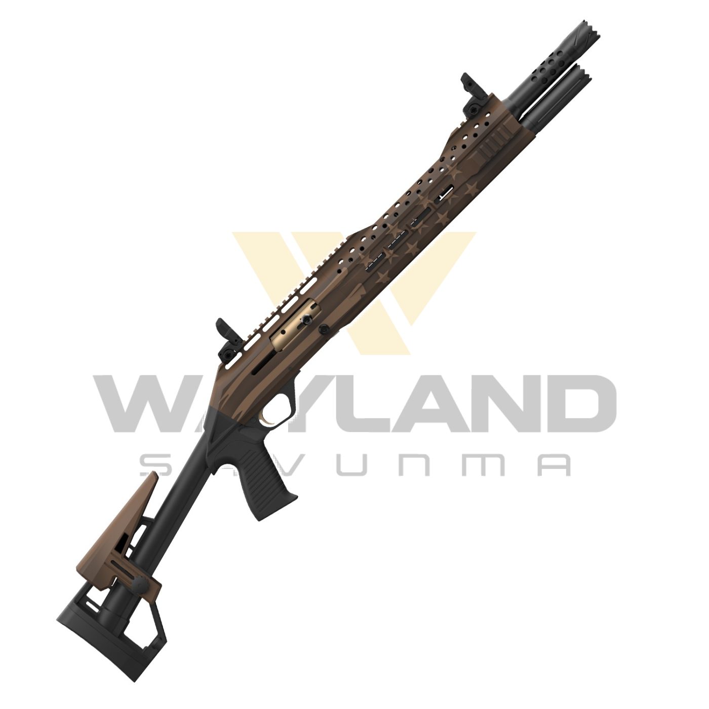 Serengeti SR 22 Bronz Yıldızlı Şarjörlü Av Tüfeği CP-407