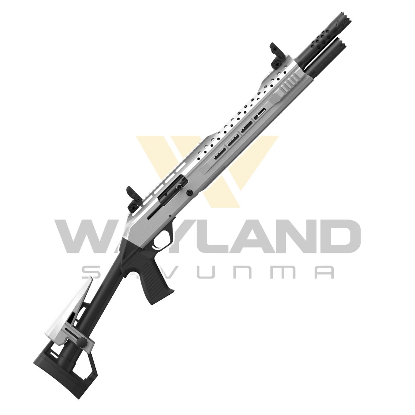 Serengeti SR 22 Beyaz Şarjörlü Av Tüfeği CR-304