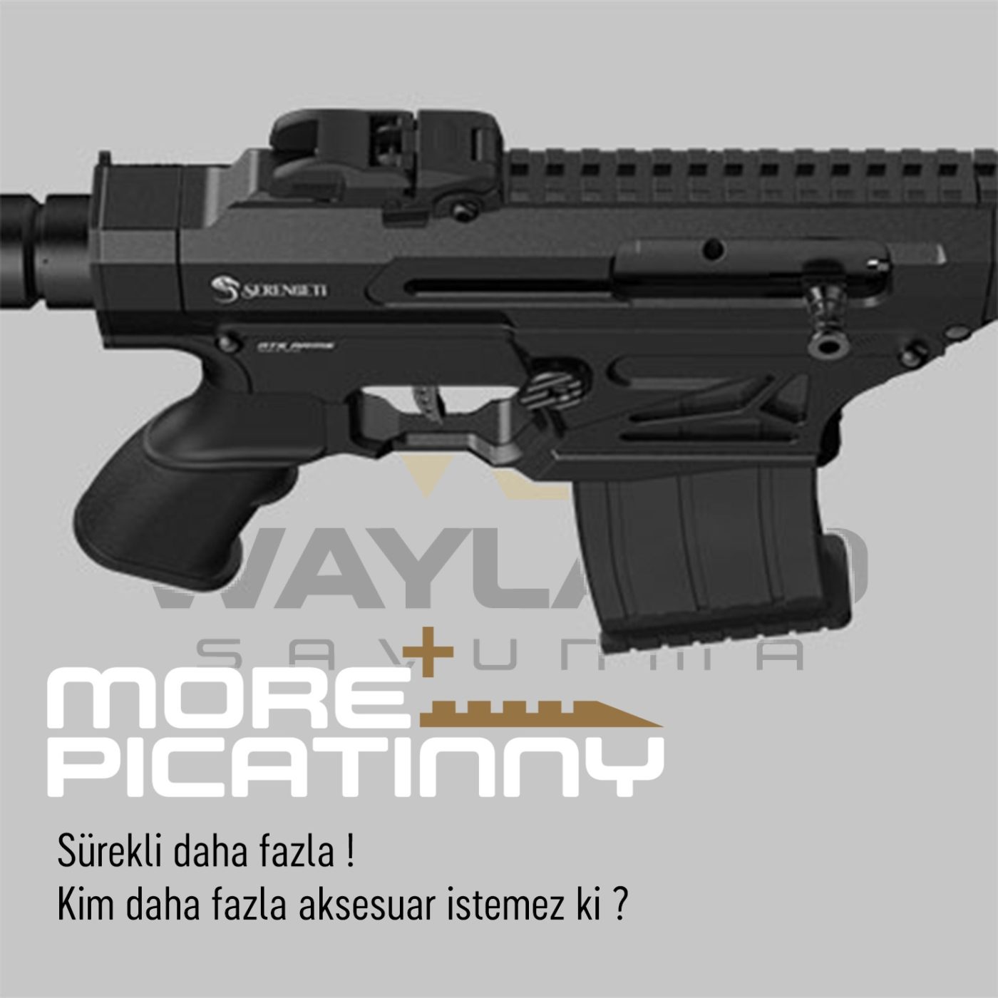Serengeti Legion CP-407 Şarjörlü Av Tüfeği 12 Kalibre ikinci görünüm