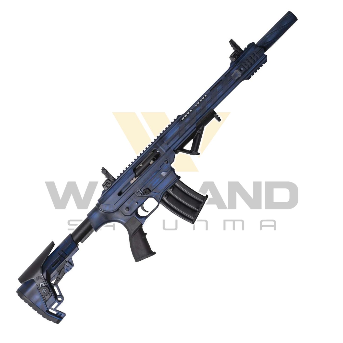 Hamle M19 Eskitme Mavi Şarjörlü Yarı Otomatik Av Tüfeği