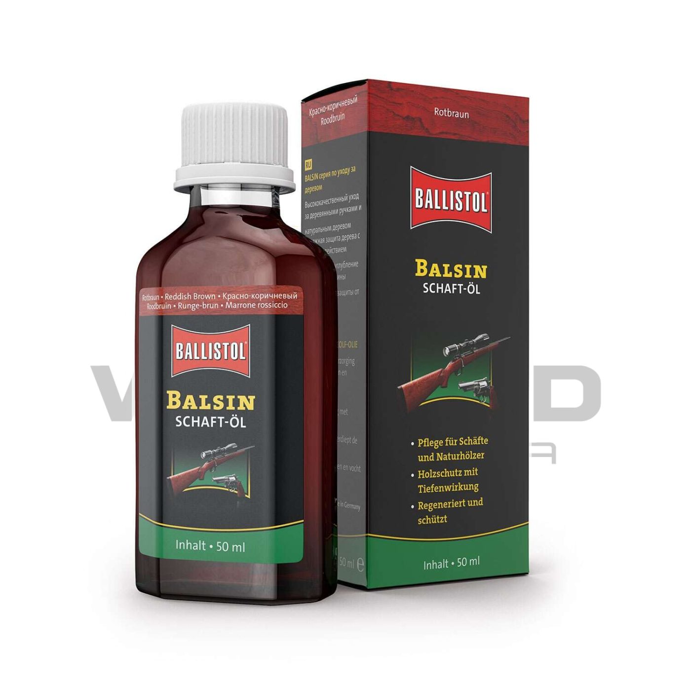 Ballistol Balsin Reddish Brown 50 ml Kızıl