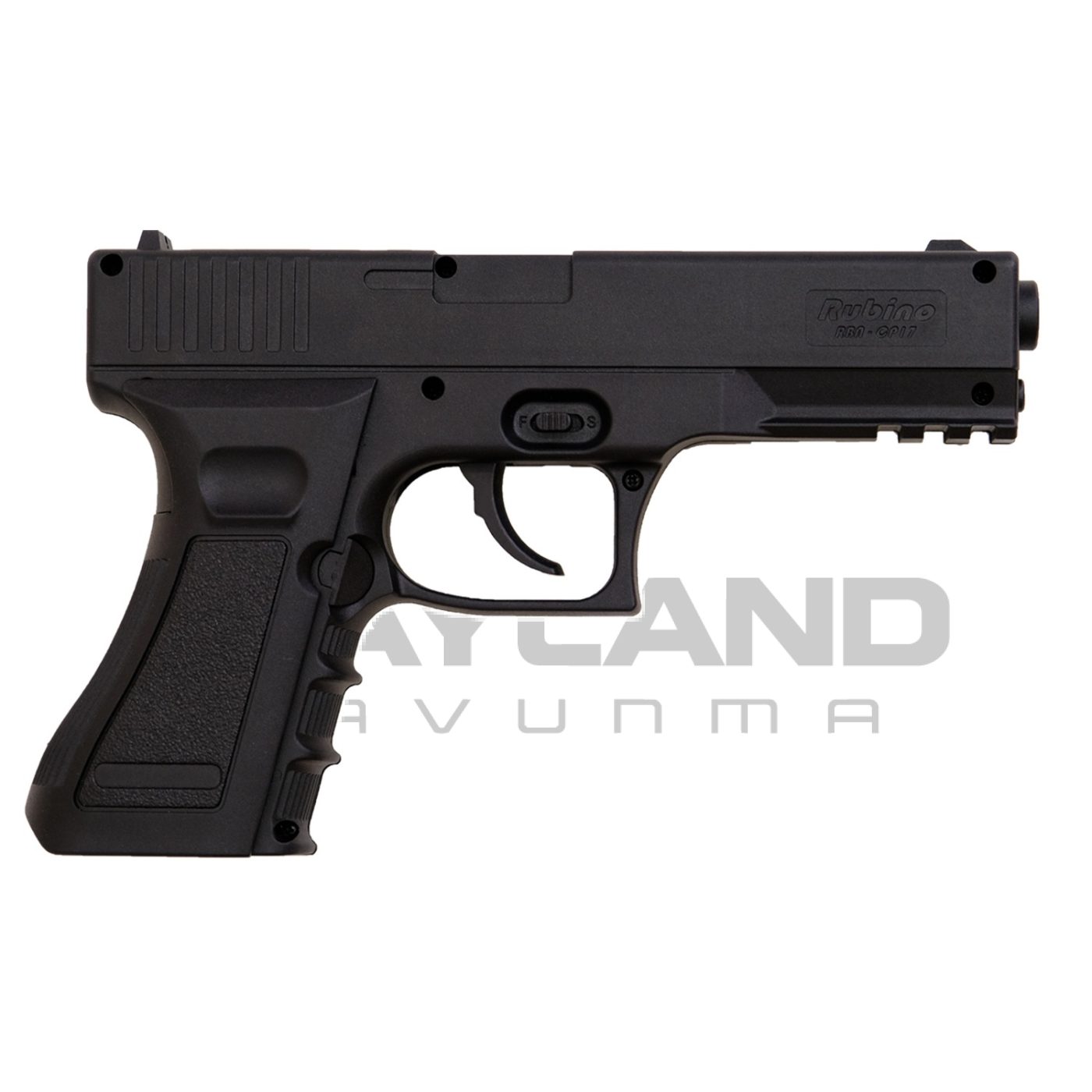 Rubino RBN-CP17 Siyah Havalı Tabanca